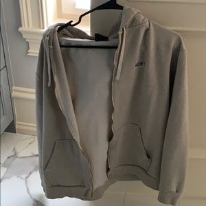 Patagonia beige zip up